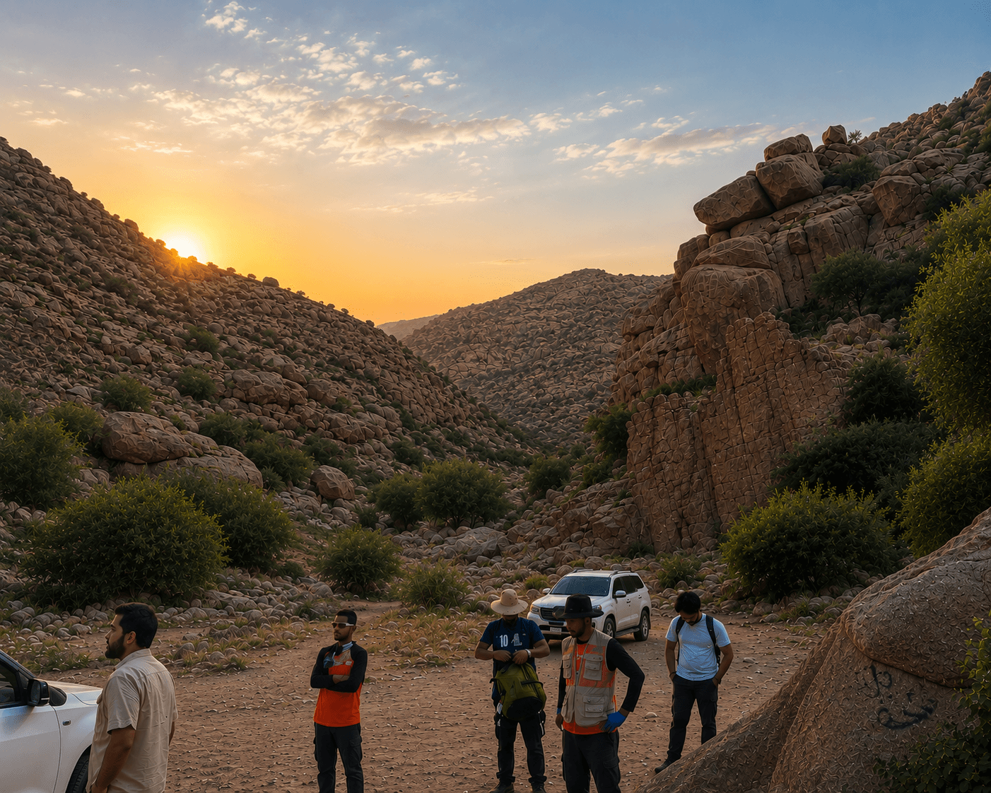 Mendaki Wadi Noman